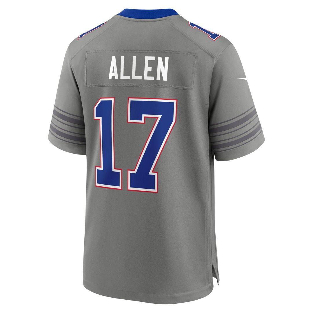 Josh Allen Buffalo Bills White Game Player Jersey - White
