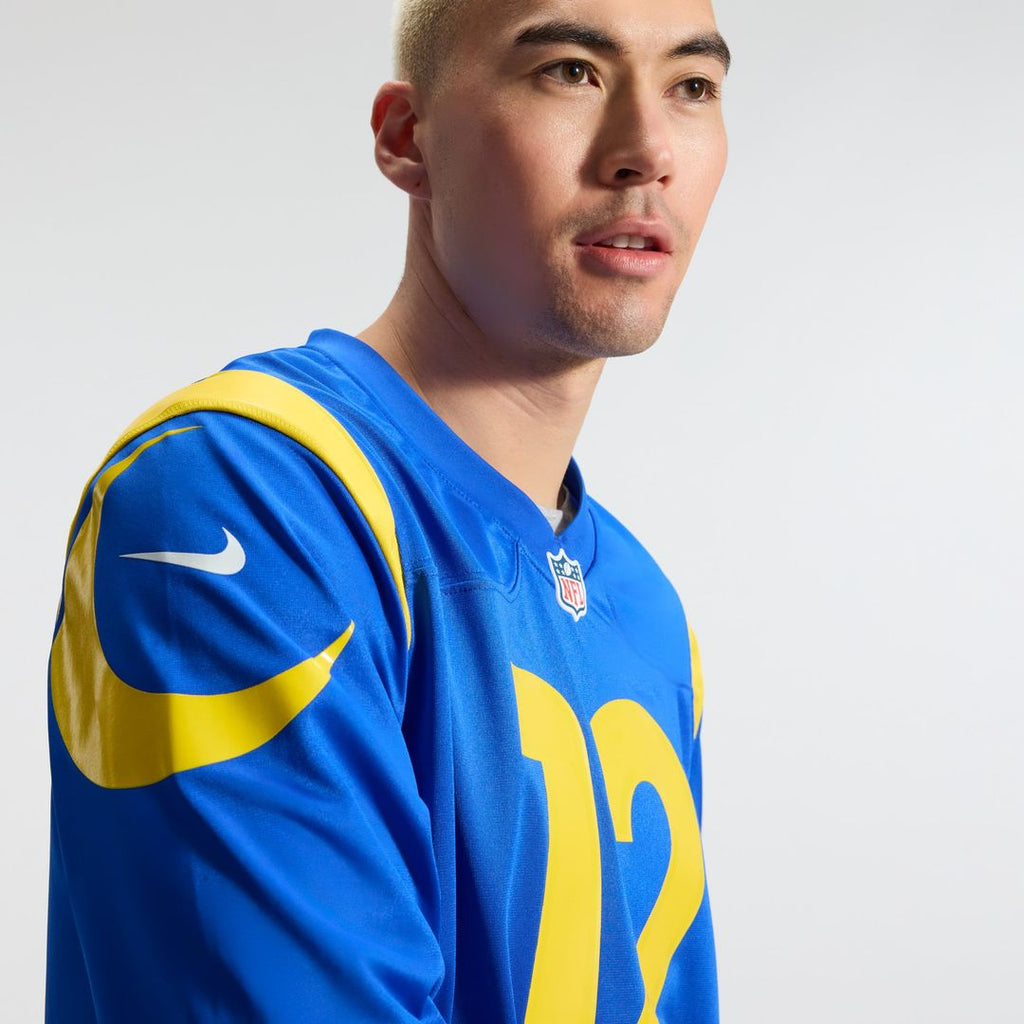 Puka Nacua Los Angeles Rams Team Game Player Jersey - Royal