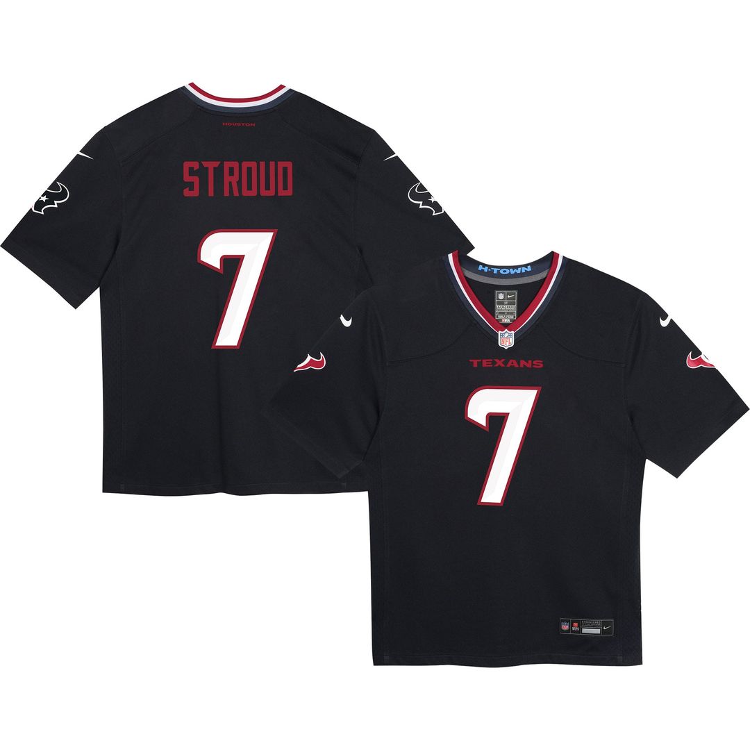 C.J. Stroud Houston Texans Infant Team Player Game Jersey - Navy