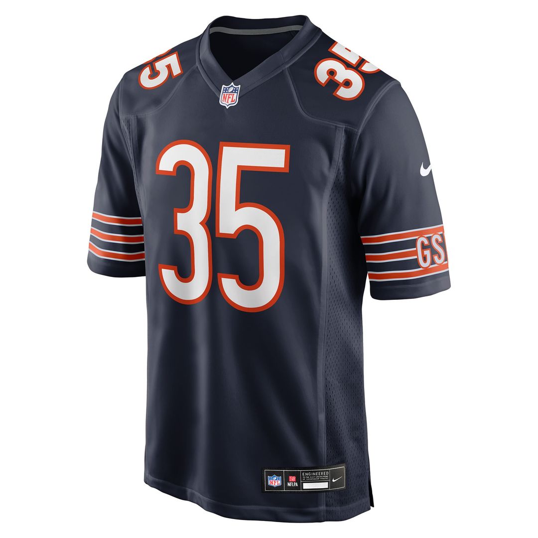 Deion Hankins Chicago Bears Team Game Jersey - Navy