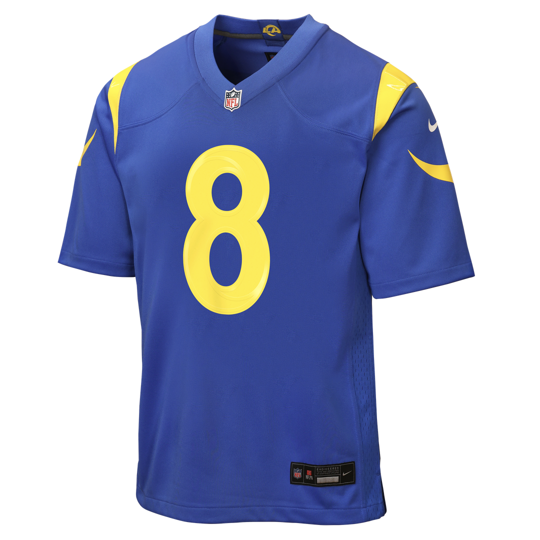 Jared Verse Los Angeles Rams Youth Game Jersey - Royal
