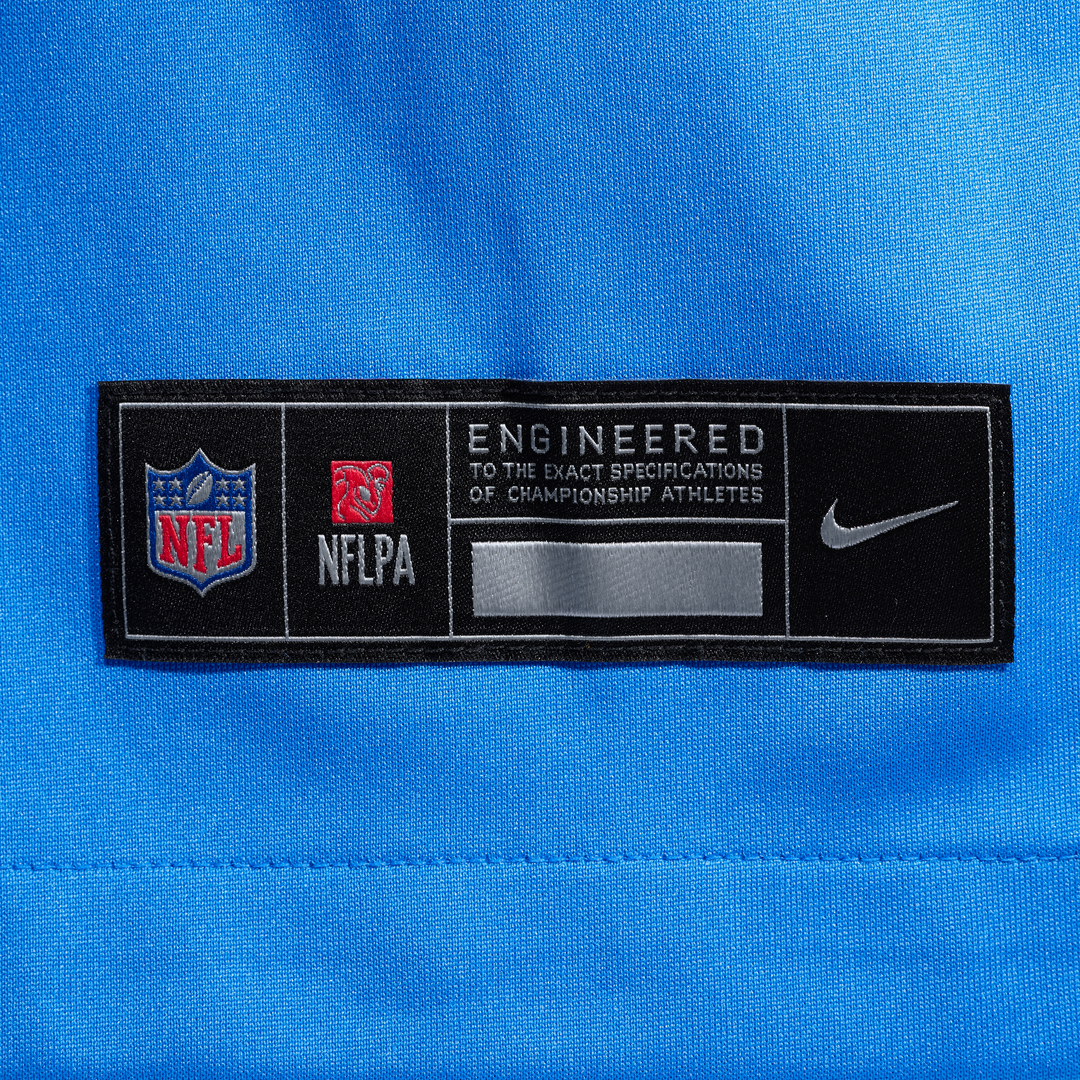 Travis Burke Los Angeles Chargers Team Game Jersey - Powder Blue