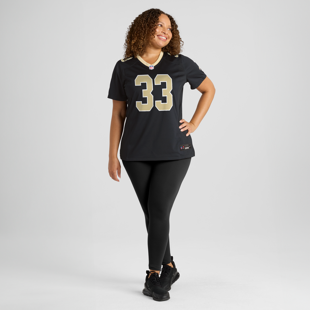 Anfernee Jennings New Orleans Saints Women's Team Game Jersey - Black