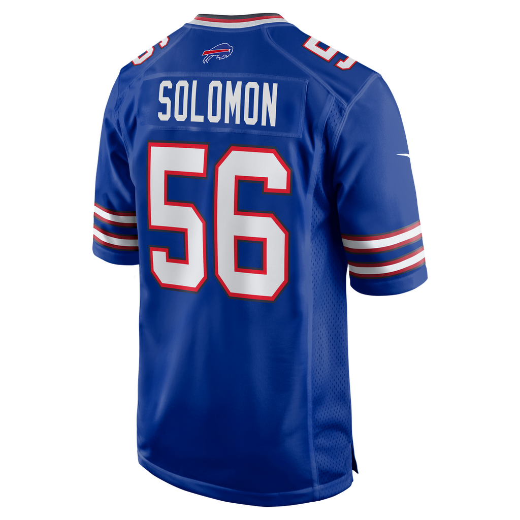 Javon Solomon Buffalo Bills Game Jersey - Royal