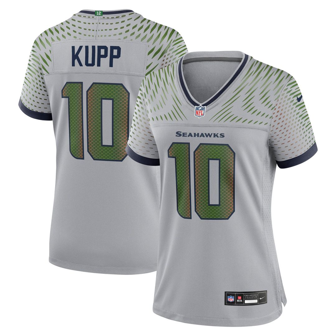 Cooper Kupp Seattle Seahawks Women's Rivalries Collection Game Jersey - Gray