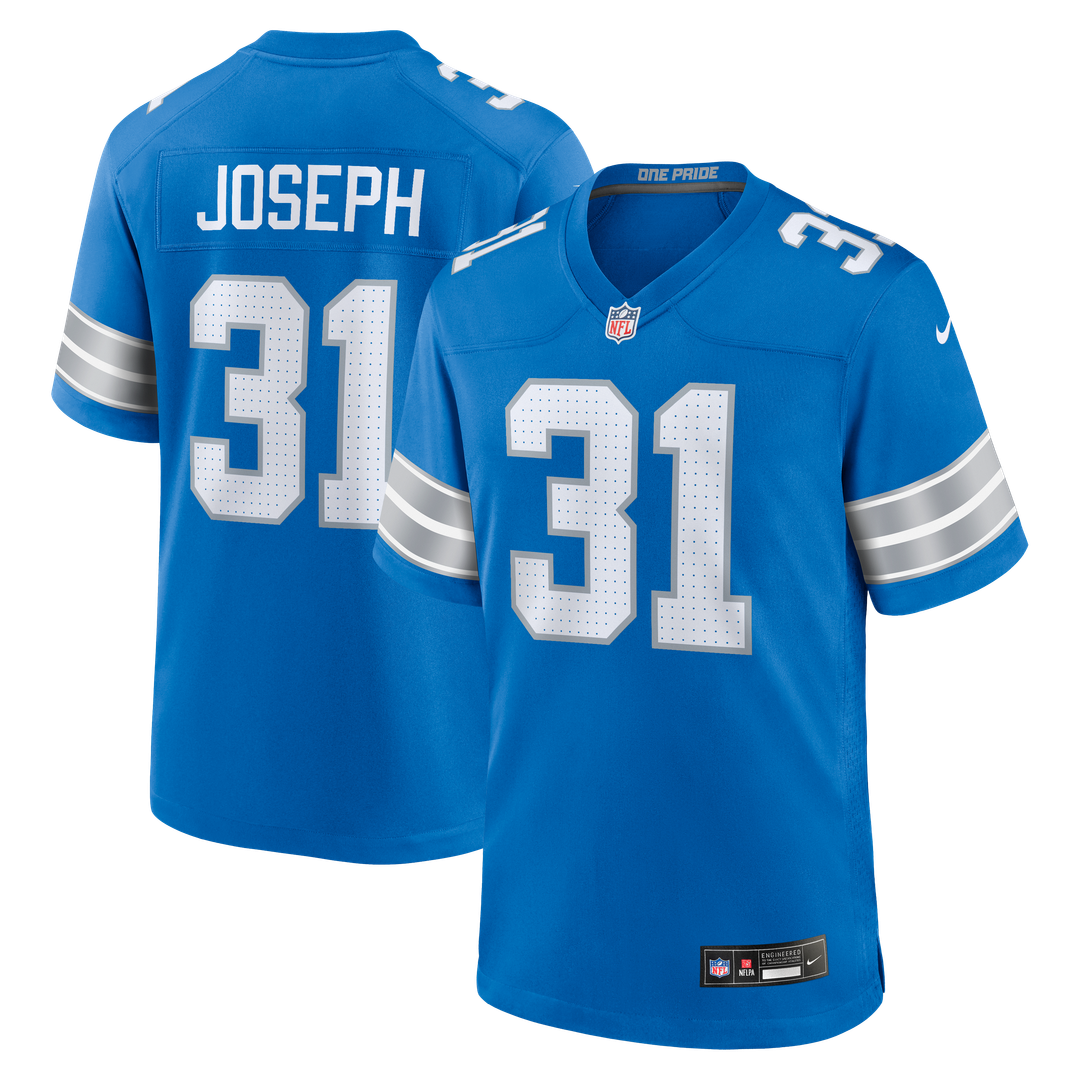Kerby Joseph Detroit Lions Alternate Game Jersey - Black