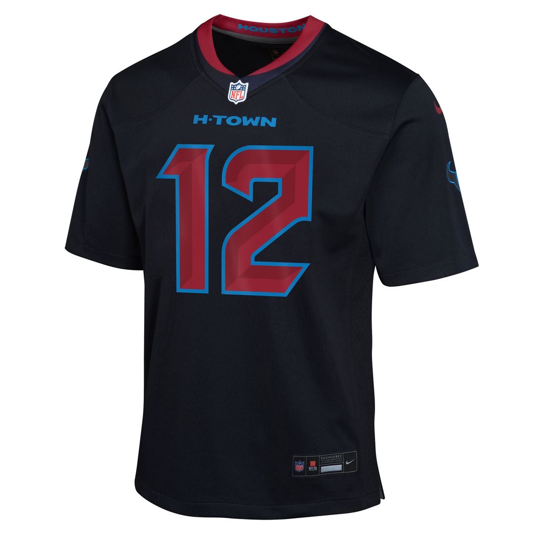 Nico Collins Houston Texans Youth Alternate Game Jersey - Navy