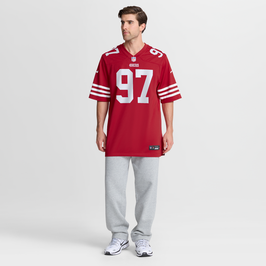 Nick Bosa San Francisco 49ers Team Game Jersey - Scarlet