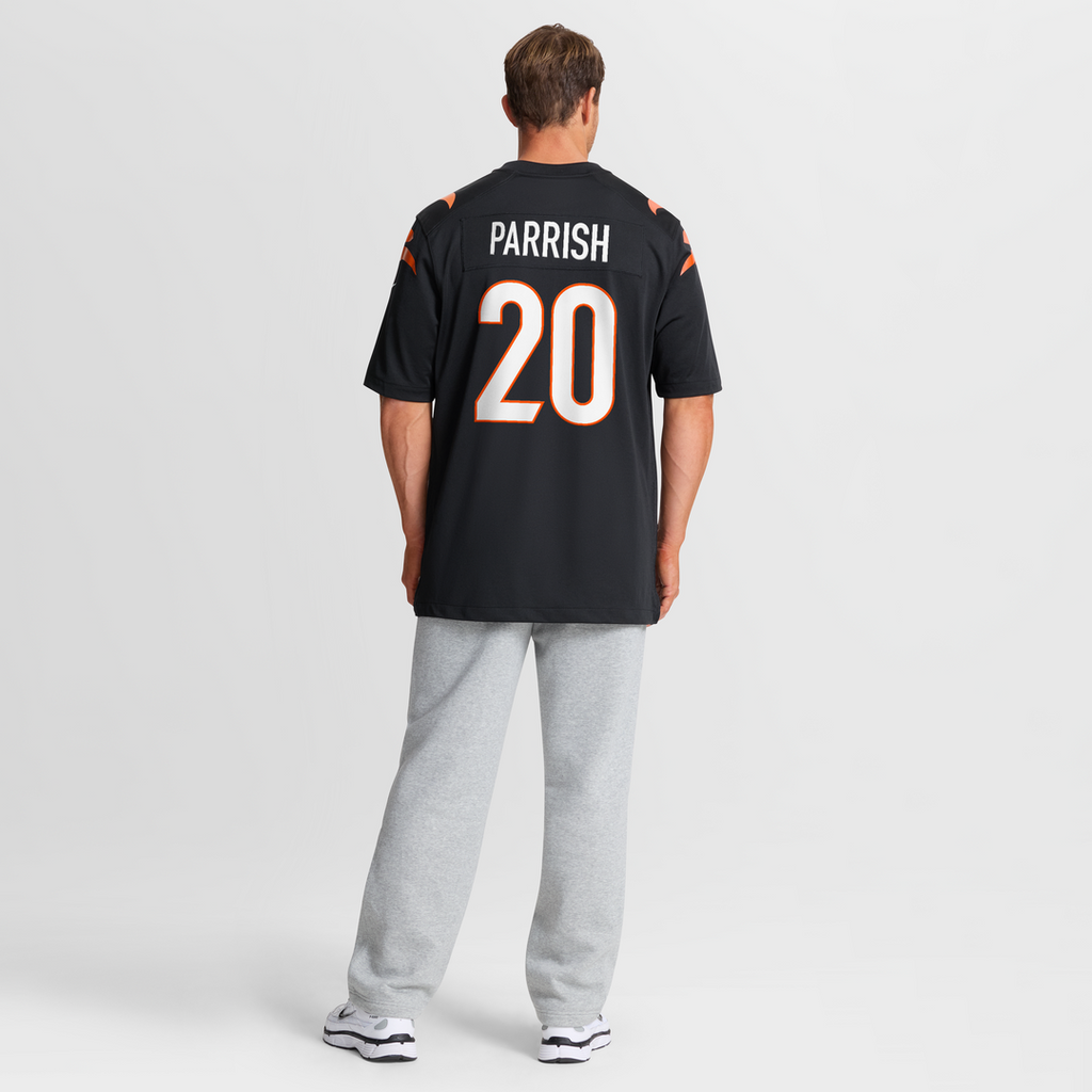 Lemar Parrish Cincinnati Bengals Team Retired Game Jersey - Black