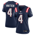 Adam Vinatieri New England Patriots Women's Team Retired Game Jersey - Navy
