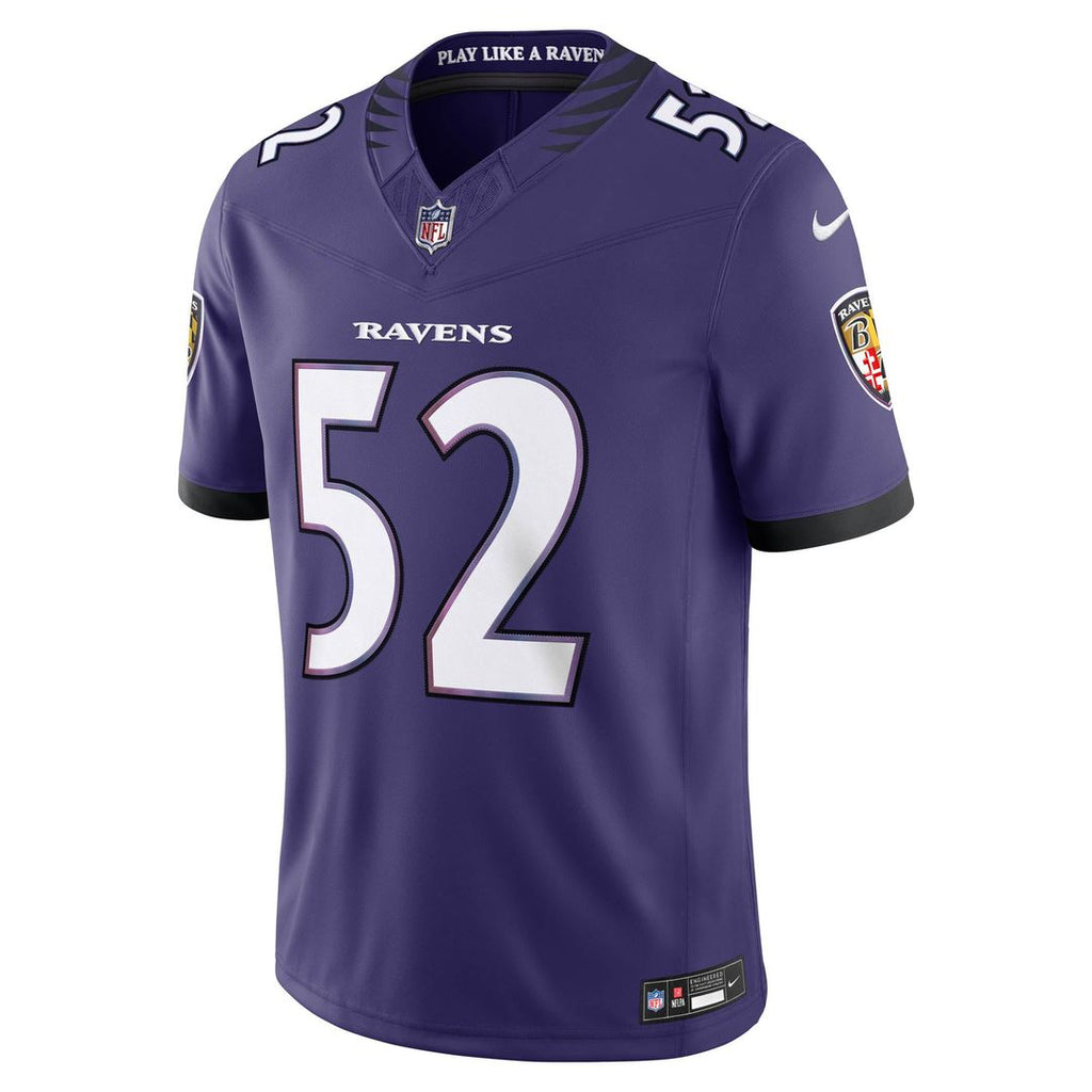 Ray Lewis Baltimore Ravens Alternate Vapor F.U.S.E. Stitched Retired Player Limited Jersey - Black