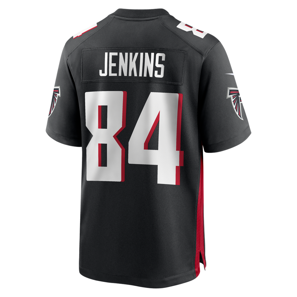 Alfred Jenkins Atlanta Falcons Game Retired Player Jersey - Black