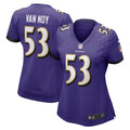 Kyle Van Noy Baltimore Ravens Women's Game Jersey - Purple