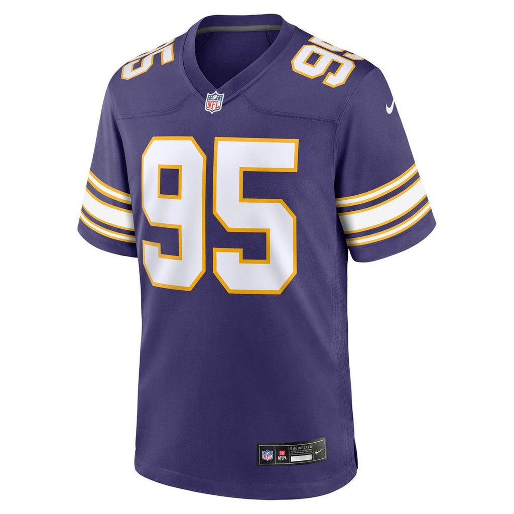 Caleb Banks Minnesota Vikings Game Jersey - White
