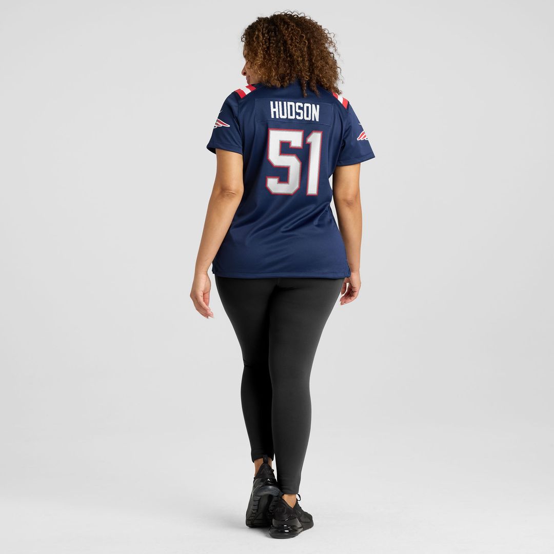 James Hudson New England Patriots Women's Team Game Jersey - Navy