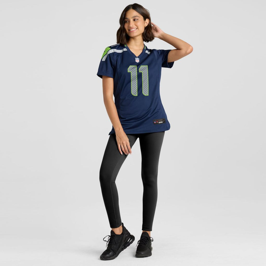 Jaxon Smith - Njigba Seattle Seahawks Women's Game Jersey - College Navy