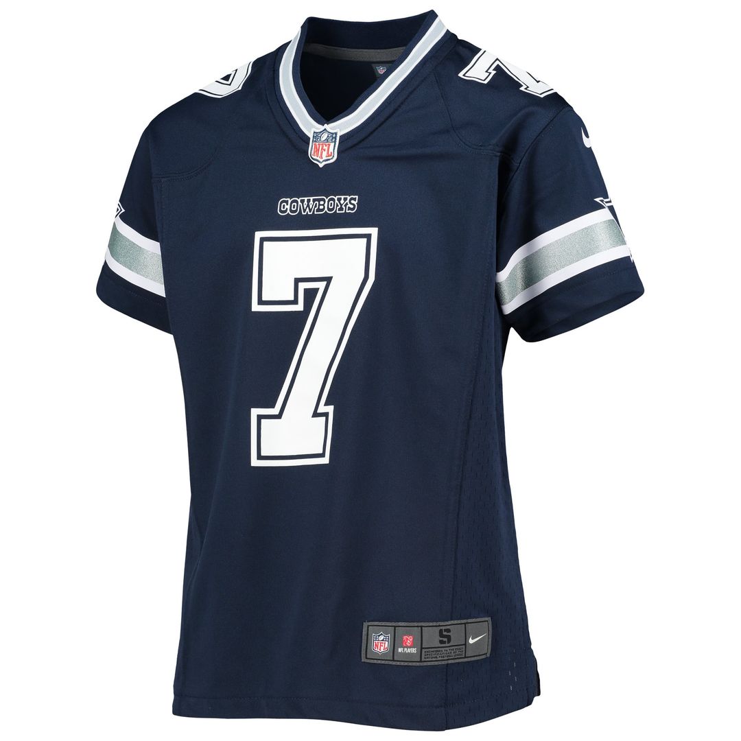 Trevon Diggs Dallas Cowboys Youth Game Jersey - White