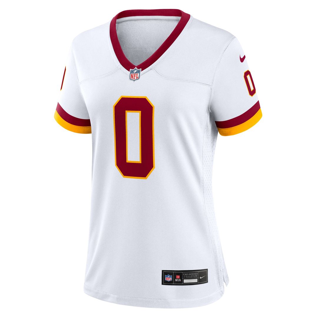 Mike Sainristil Washington Commanders Women's Game Super Bowl Era Jersey - White