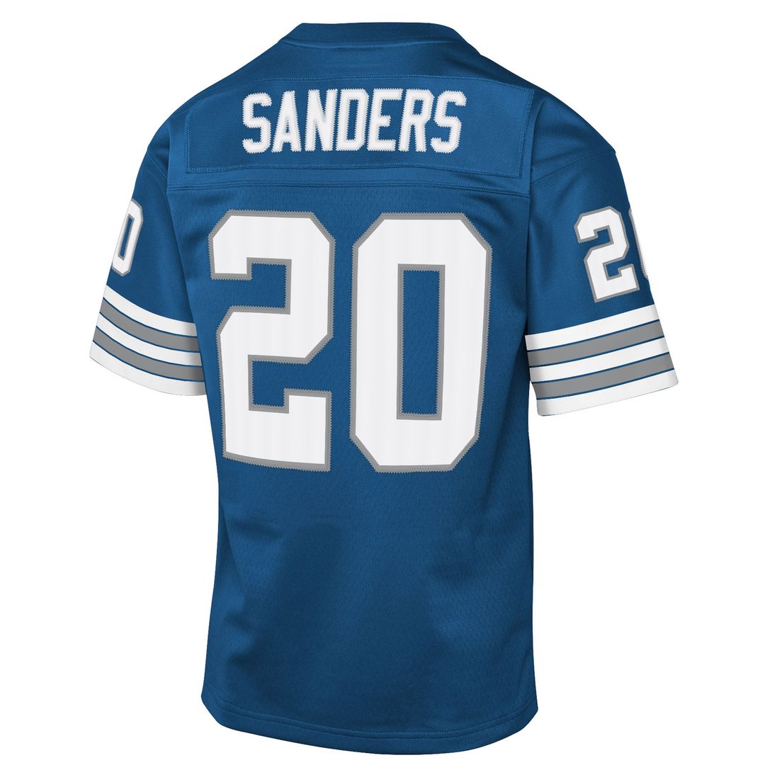 Barry Sanders Detroit Lions Youth 1996 Throwback Fashion Jersey - Blue