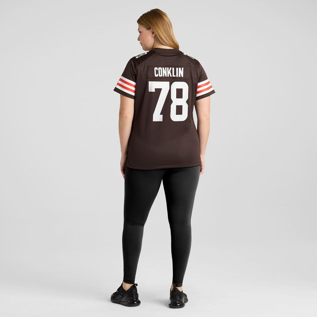 Jack Conklin Cleveland Browns Women's Game Jersey - Brown