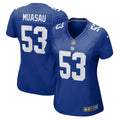 Darius Muasau New York Giants Women's Game Jersey - Royal