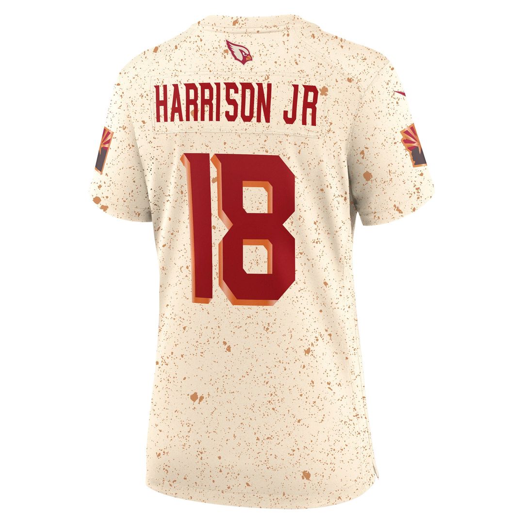 Marvin Harrison Jr. Arizona Cardinals Women's Rivalries Collection Game Jersey - Natural
