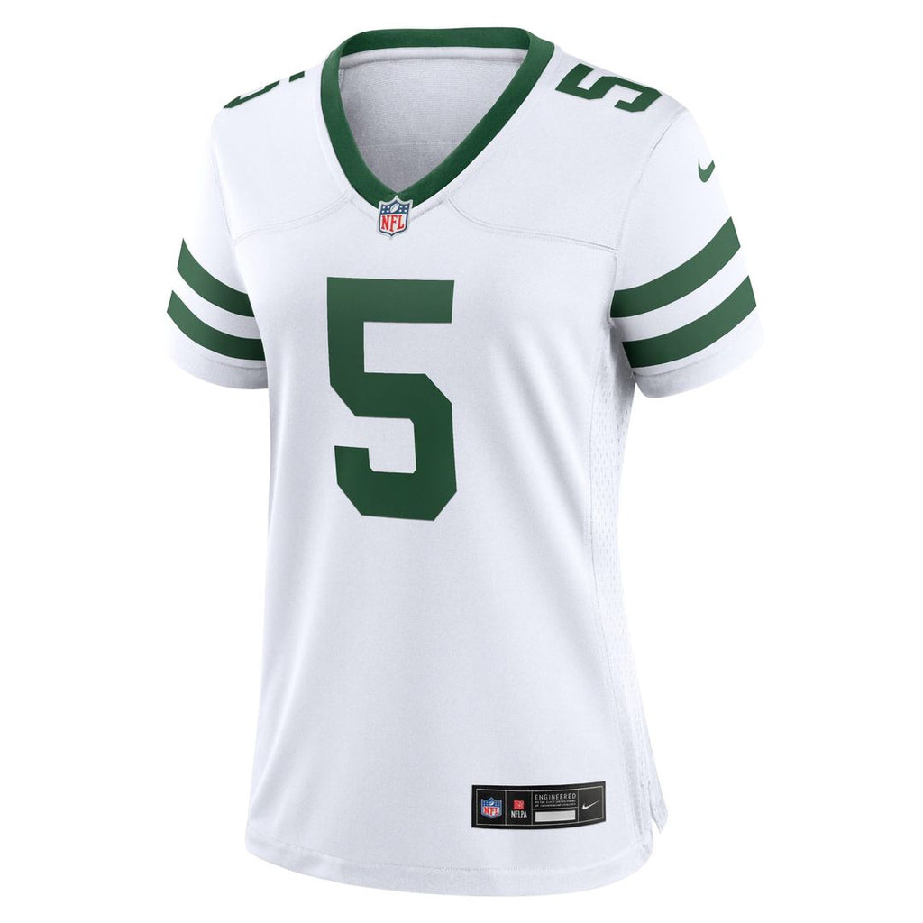 Garrett Wilson New York Jets Women's Alternate Game Jersey - Legacy Black