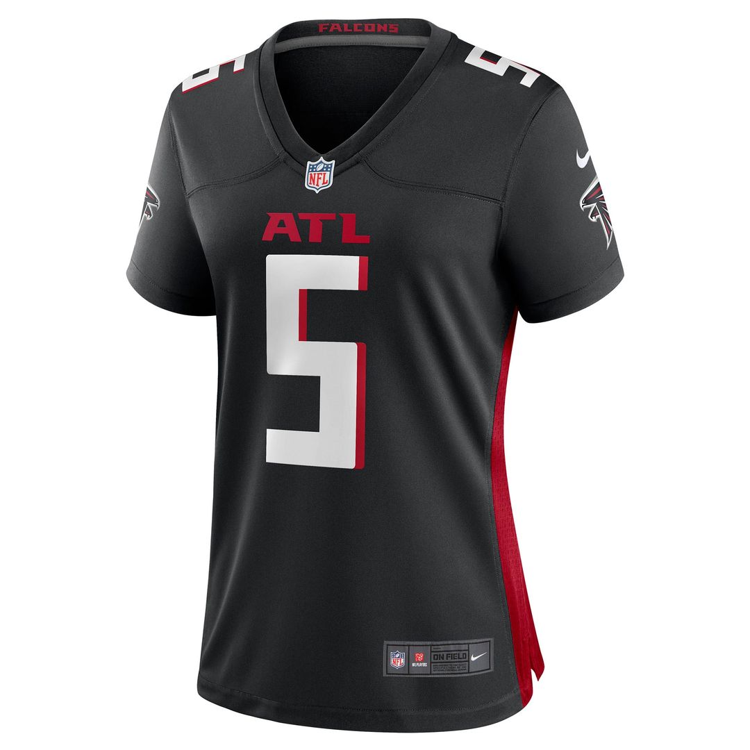 Drake London Atlanta Falcons Women's Player Game Jersey - Black