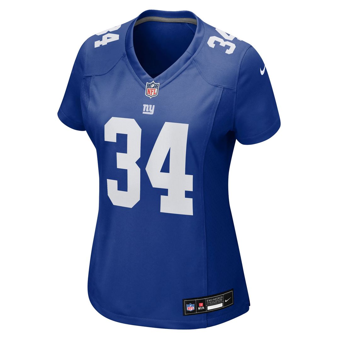 Beau Brade New York Giants Women's Team Game Jersey - Royal