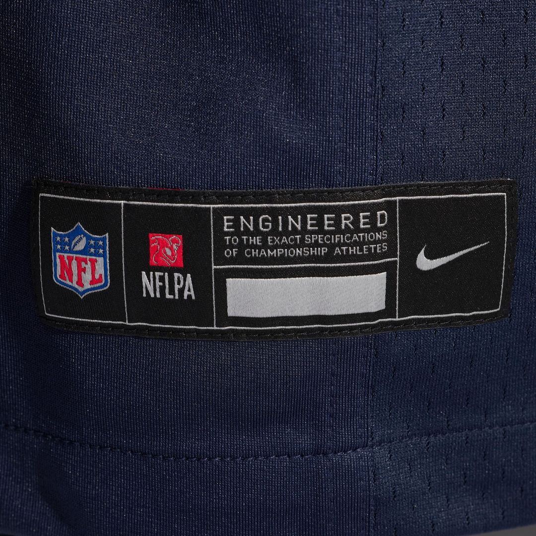 Joe Thuney Chicago Bears Team Game Jersey - Navy
