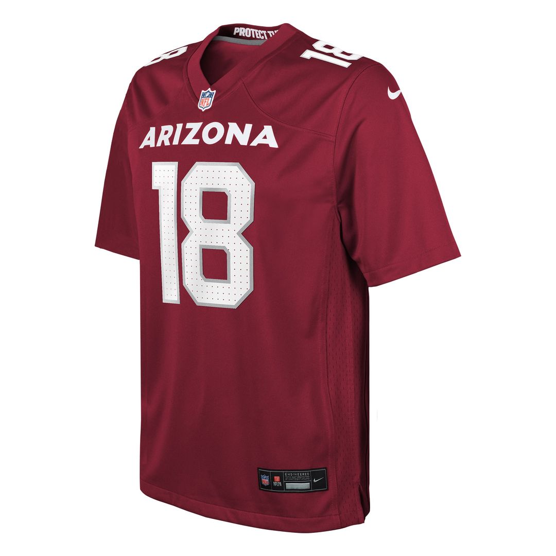 Marvin Harrison Jr. Arizona Cardinals Youth Game Jersey - Cardinal