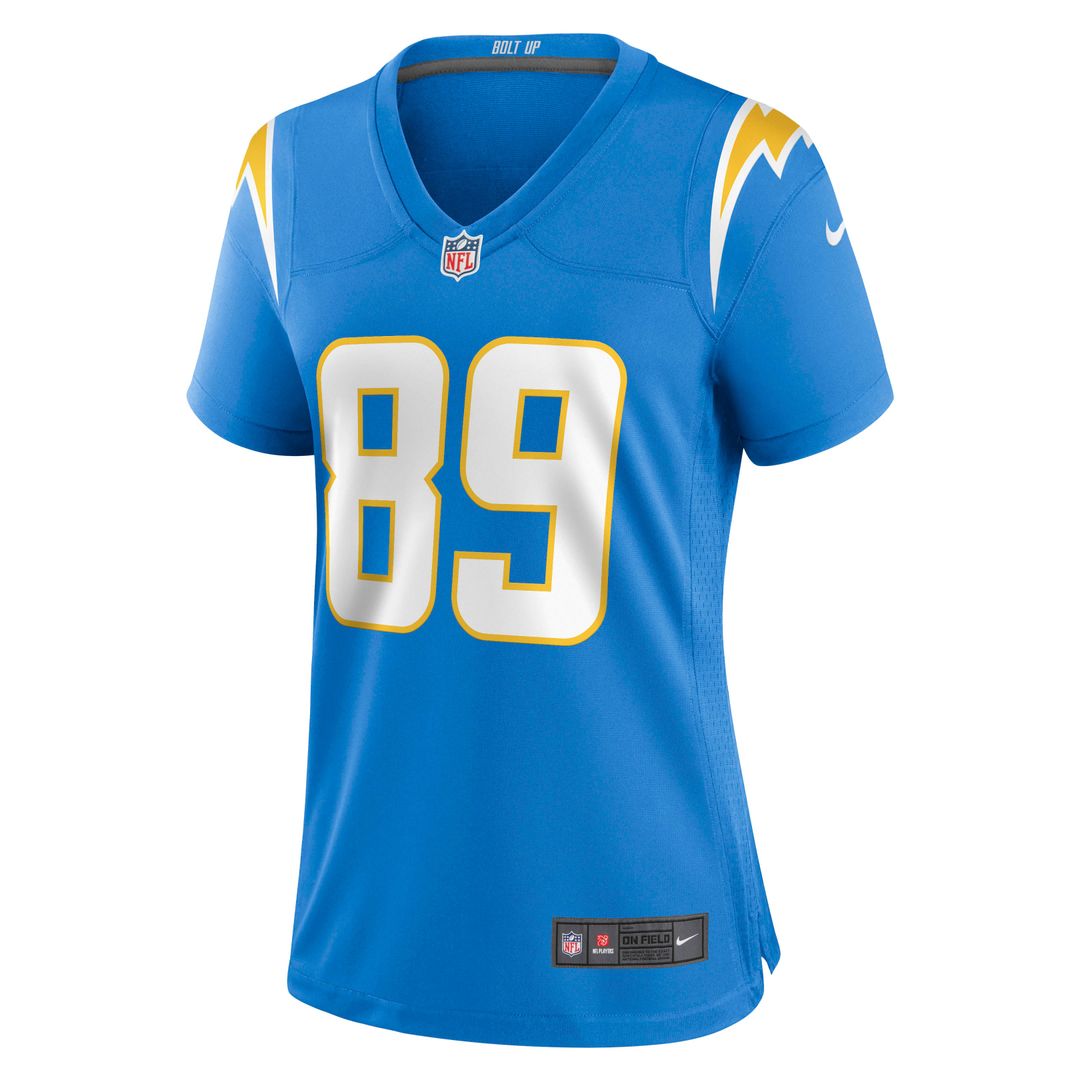 Wes Chandler Los Angeles Chargers Women's Retired Player Jersey - Powder Blue