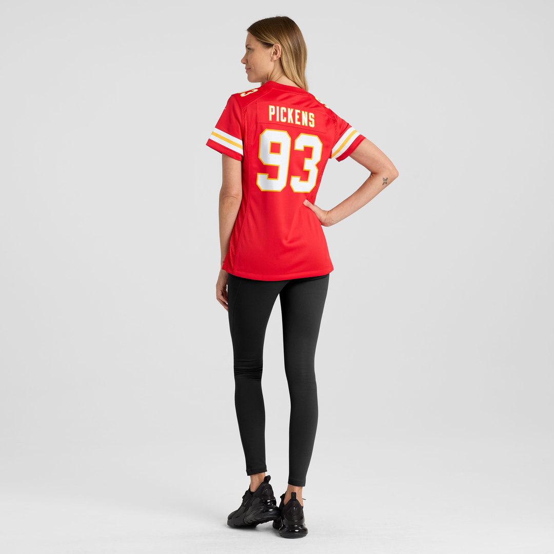 Zacch Pickens Kansas City Chiefs Women's Team Game Jersey - Red