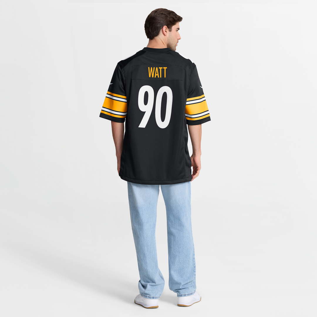 T.J. Watt Pittsburgh Steelers Alternate 1933 Throwback Game Jersey - Gold