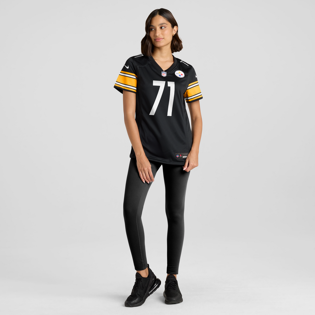 Max Iheanachor Pittsburgh Steelers Women's Team Game Jersey - Black