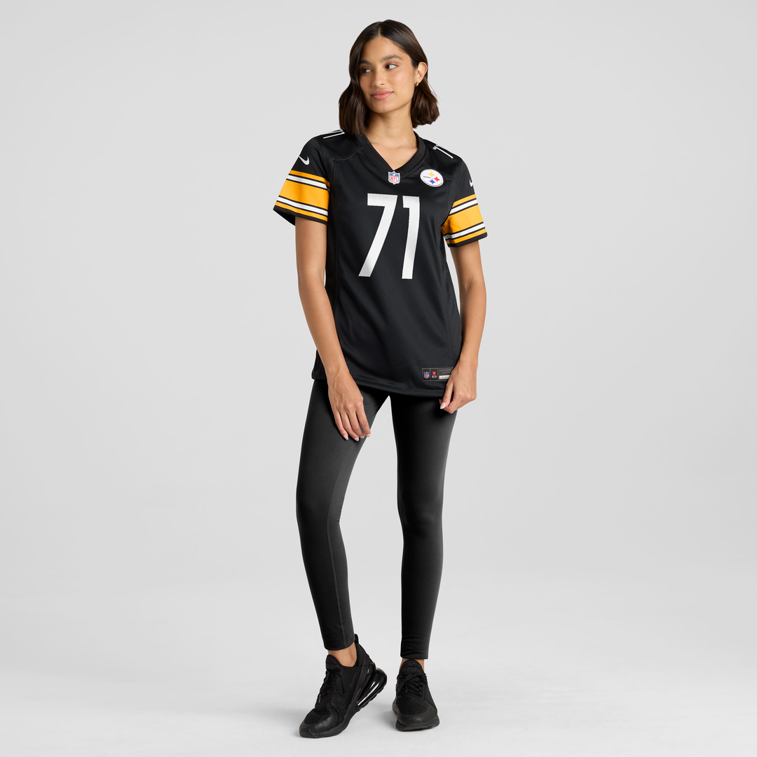 Max Iheanachor Pittsburgh Steelers Women's Team Game Jersey - Black