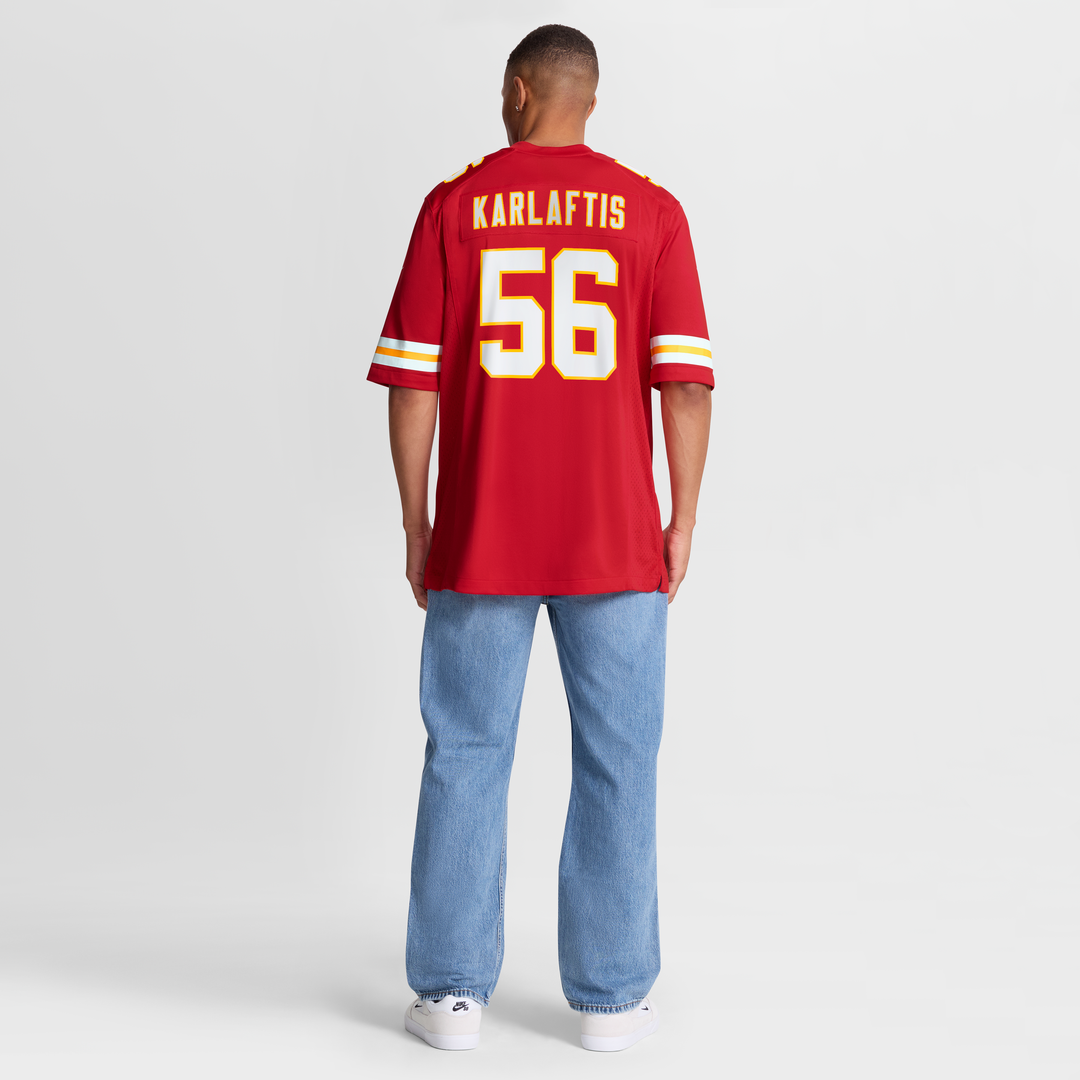 George Karlaftis Kansas City Chiefs Player Game Jersey - Red