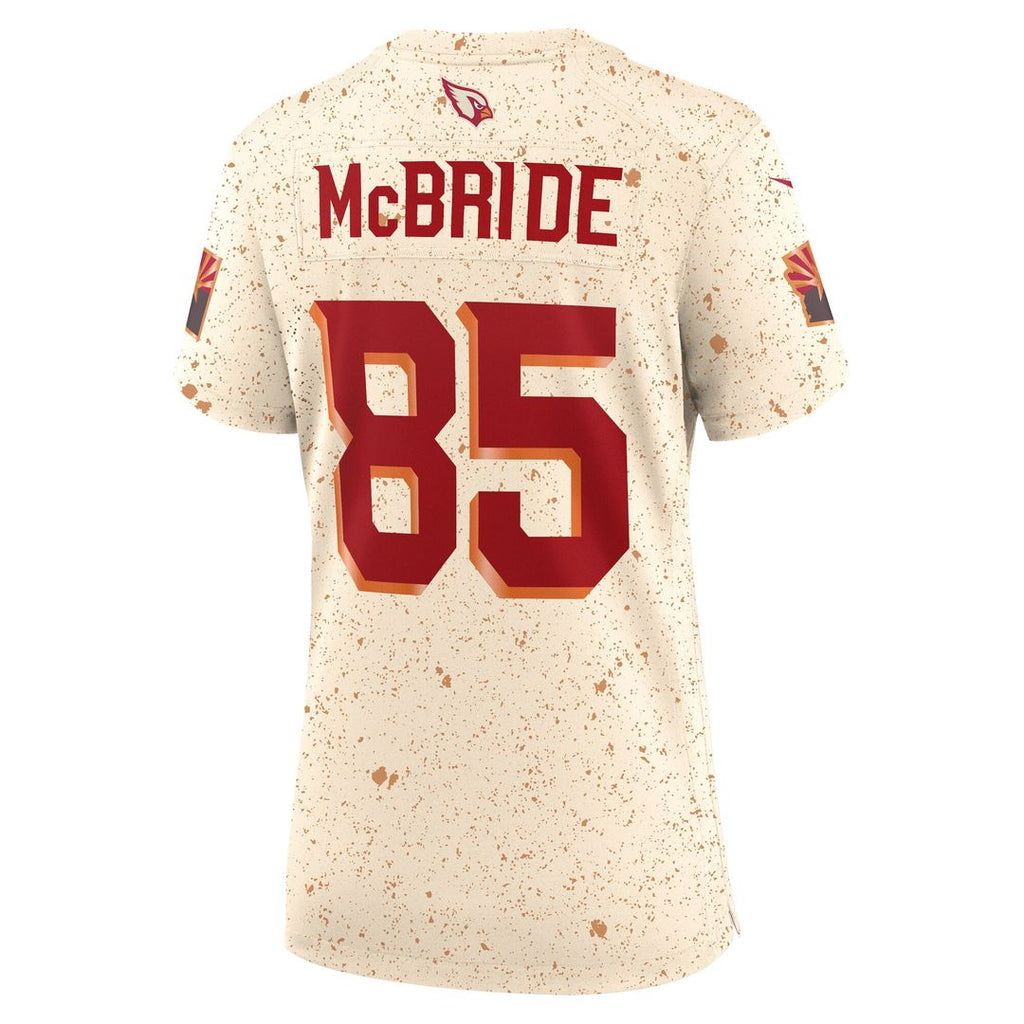 Trey McBride Arizona Cardinals Women's Rivalries Collection Game Jersey - Natural