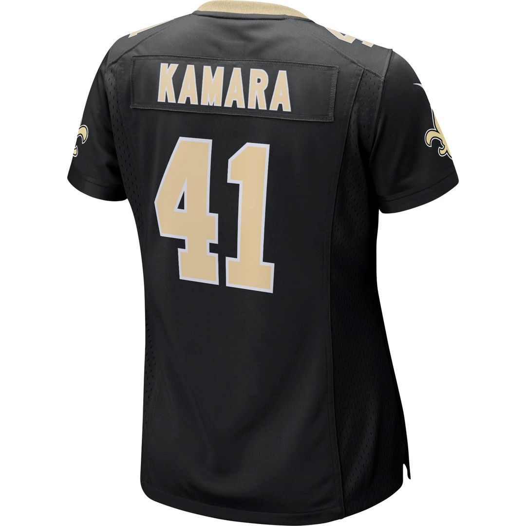 Alvin Kamara New Orleans Saints Women's Game Jersey - Black