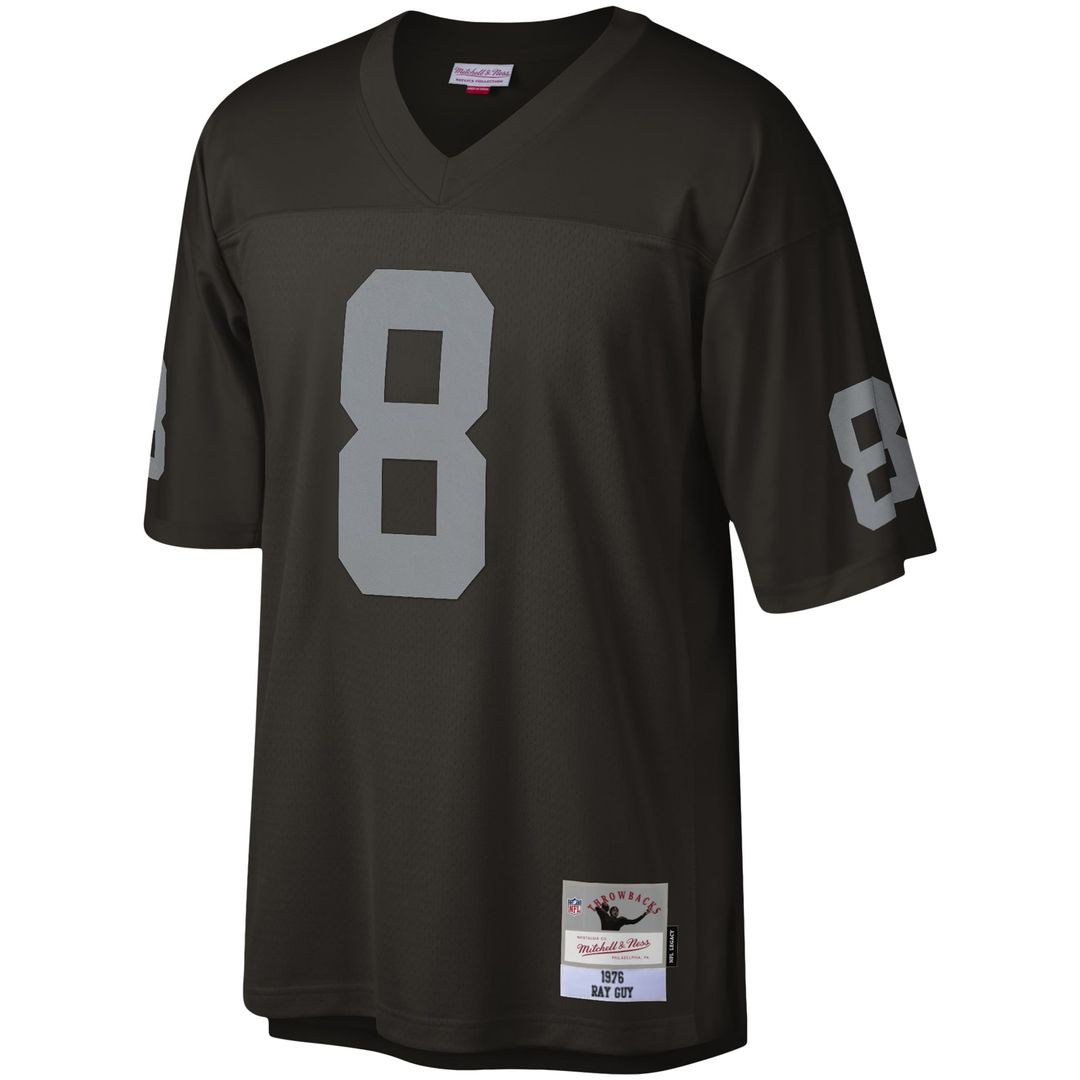 Ray Guy Las Vegas Raiders Legacy Replica Jersey - Black