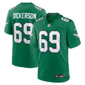 Landon Dickerson Philadelphia Eagles Alternate Game Jersey - Kelly Green