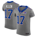 Josh Allen Buffalo Bills Nickel City Vapor F.U.S.E. Elite Jersey - Gray