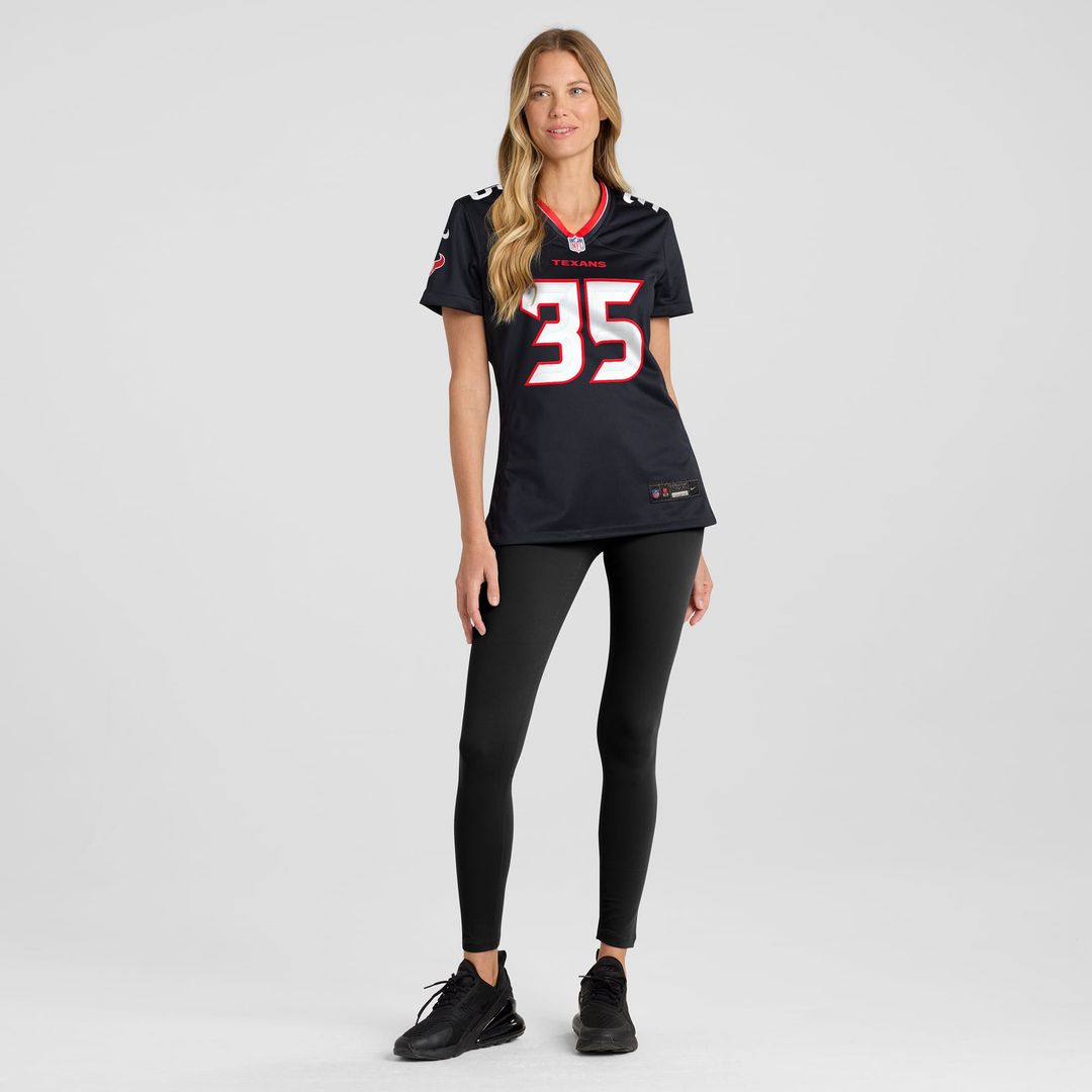 Jake Hansen Houston Texans Women's Team Game Jersey - Navy
