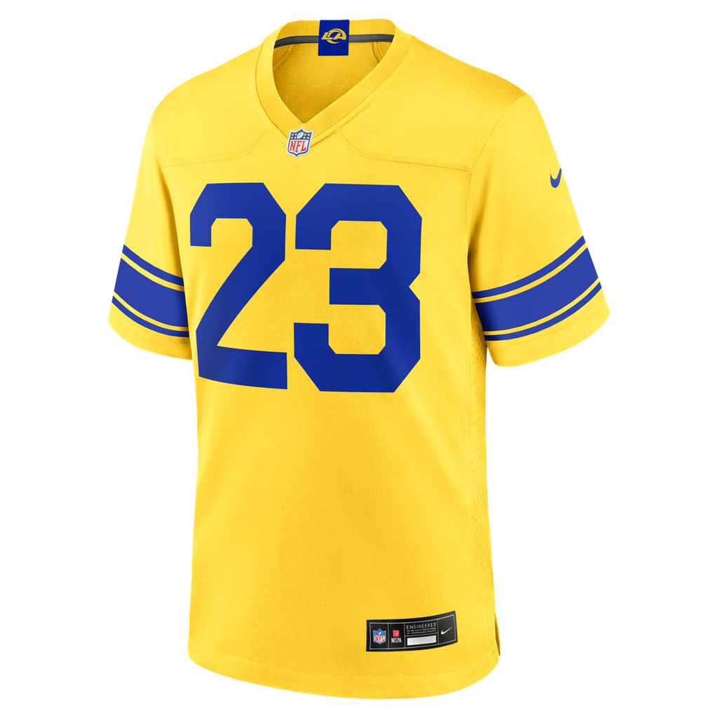 Kyren Williams Los Angeles Rams White Game Player Jersey - White
