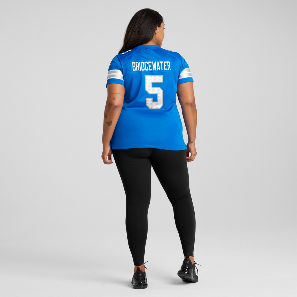 Teddy Bridgewater Detroit Lions Women's Team Game Jersey - Blue
