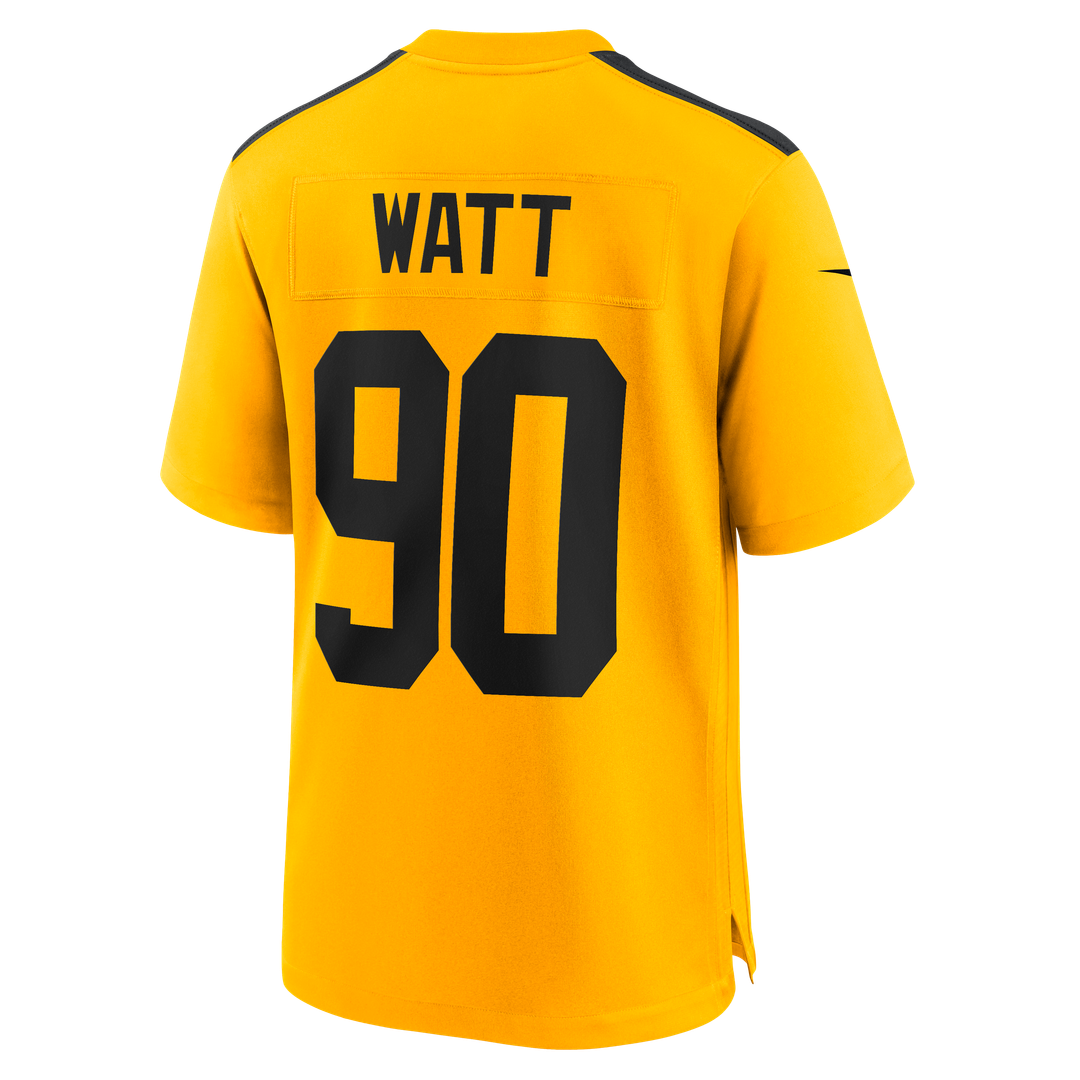 T.J. Watt Pittsburgh Steelers Game Jersey - Black