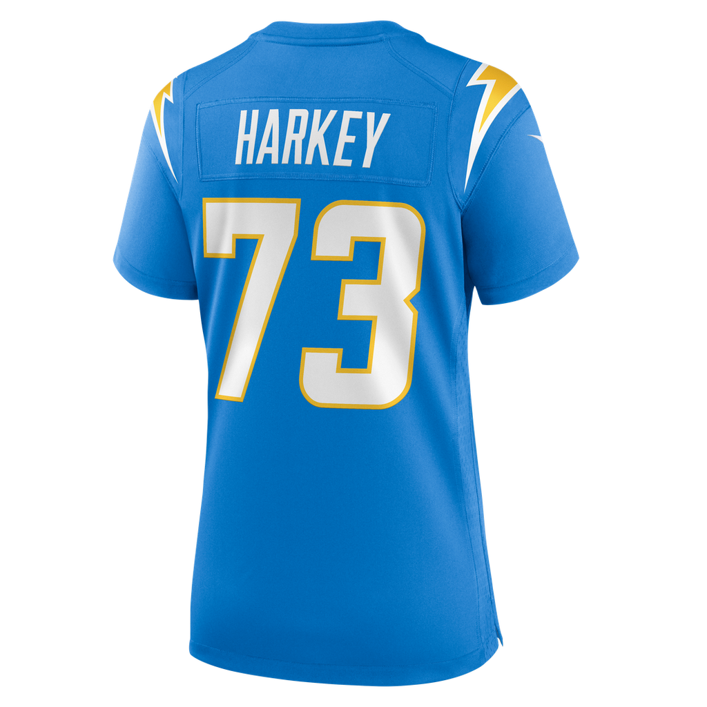 Alex Harkey Los Angeles Chargers Women's Team Game Jersey - Powder Blue