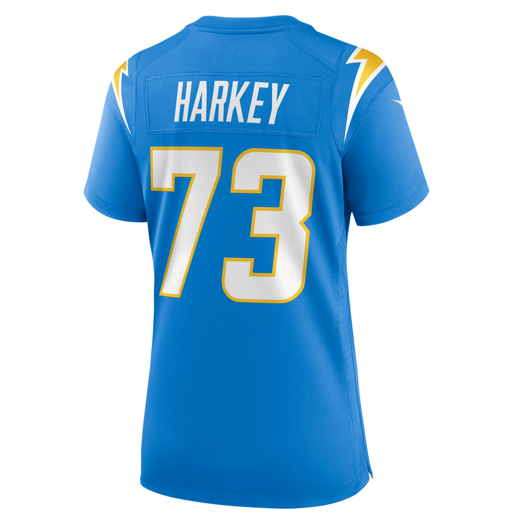 Alex Harkey Los Angeles Chargers Women's Team Game Jersey - Powder Blue