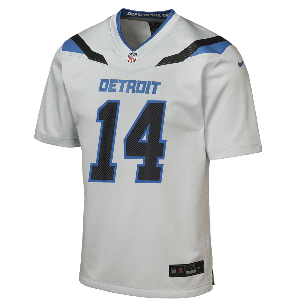Amon - Ra St. Brown Detroit Lions Youth 2026 Rivalries Collection Game Jersey - Silver