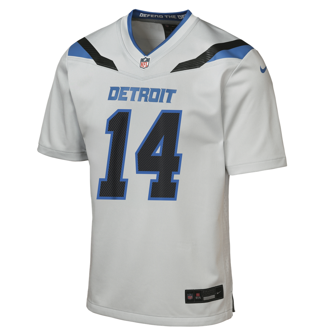 Amon - Ra St. Brown Detroit Lions Youth 2026 Rivalries Collection Game Jersey - Silver